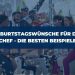Geburtstagswünsche für Chefs