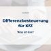 Differenzbesteuerung für Kfz