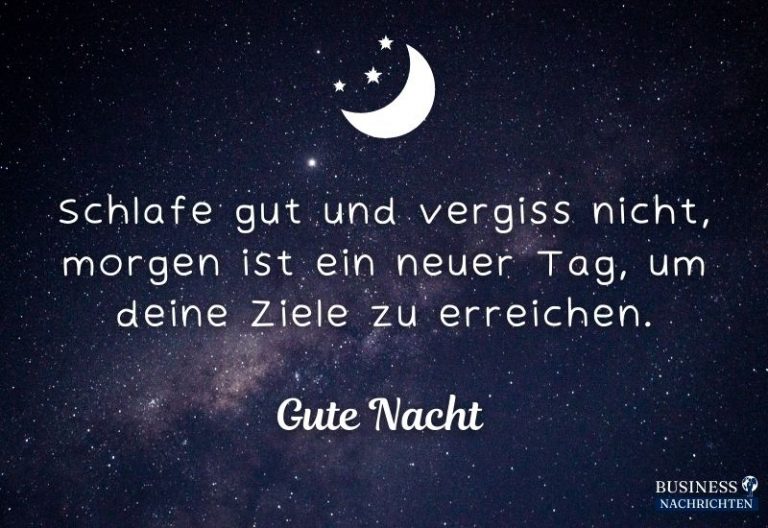 Auergewohnliche Gute Nacht Spruche