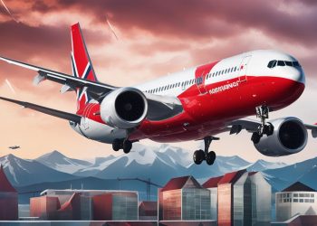 norwegian airlines aktie