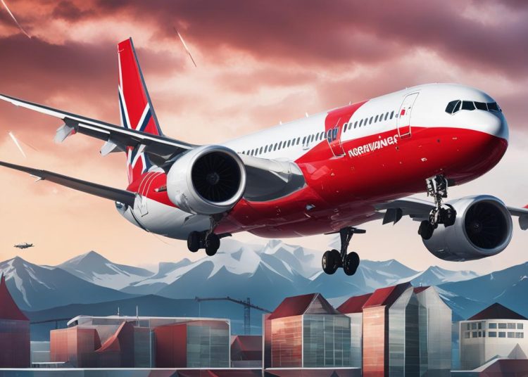 norwegian airlines aktie