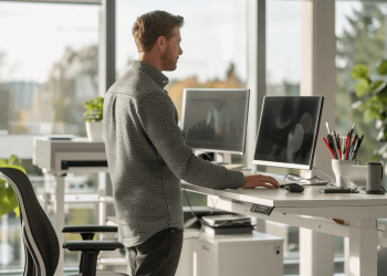 Ergonomisches Arbeiten: Was ist bei der Arbeit im Stehen zu beachten?