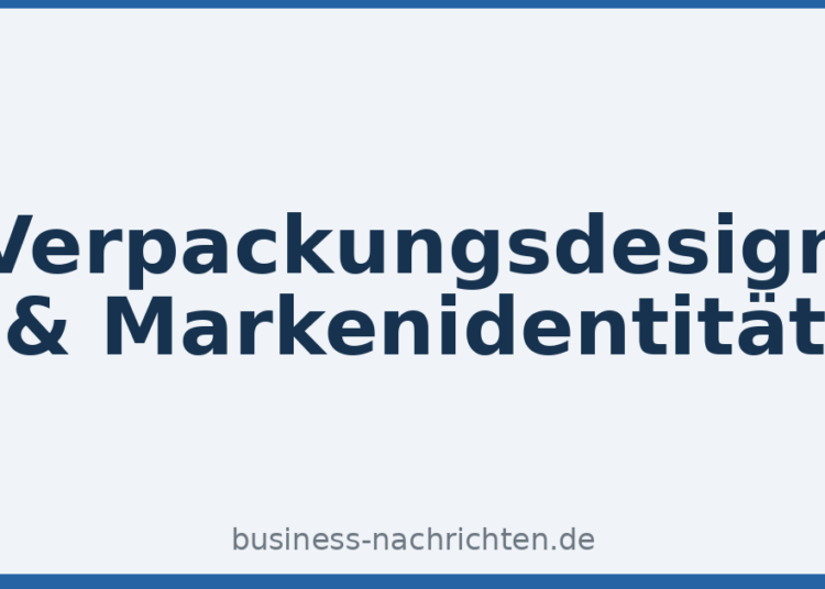 Verpackungsdesign & Markenidentität